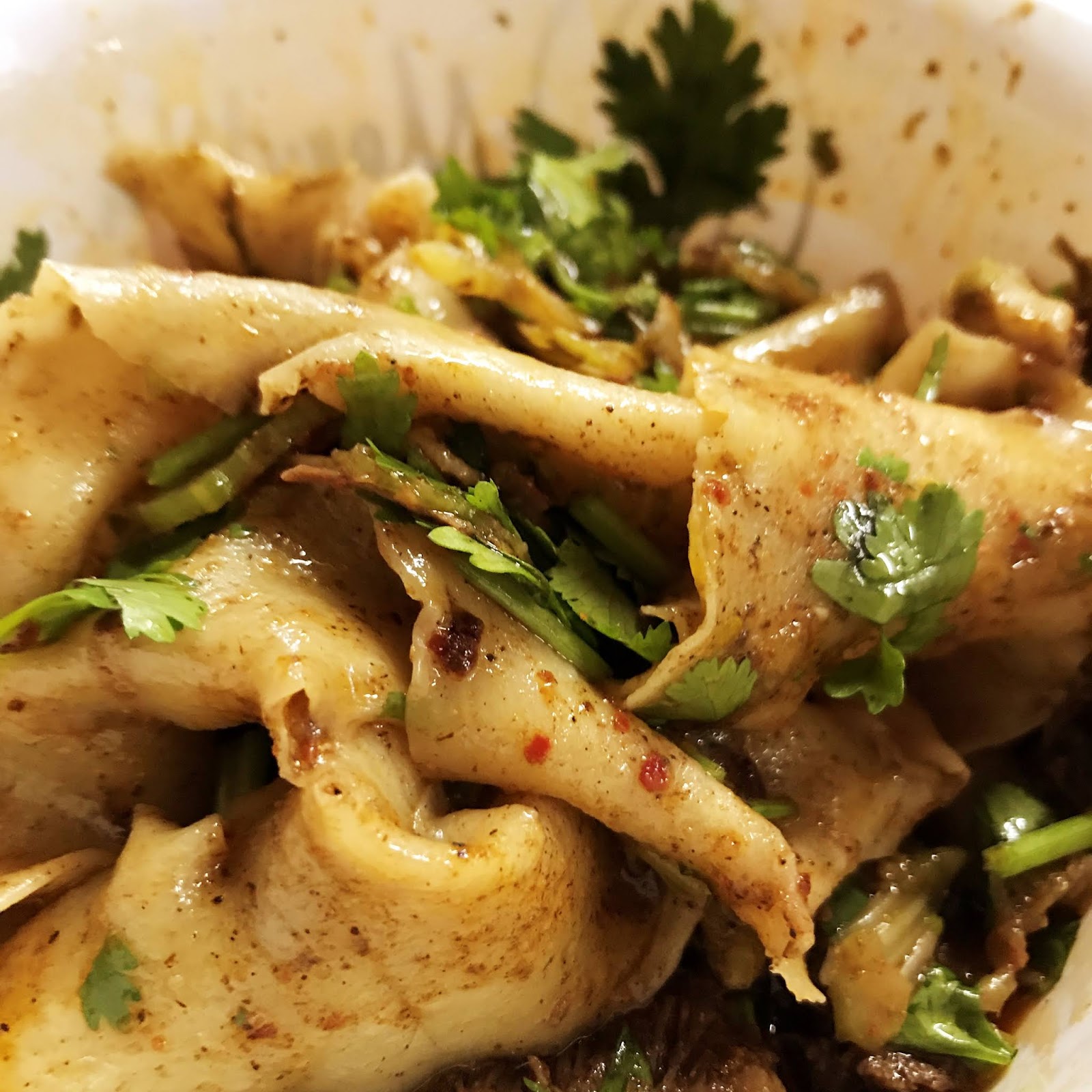 [NYC Chelsea Market] Very Fresh Noodles Chinese handpulled knife