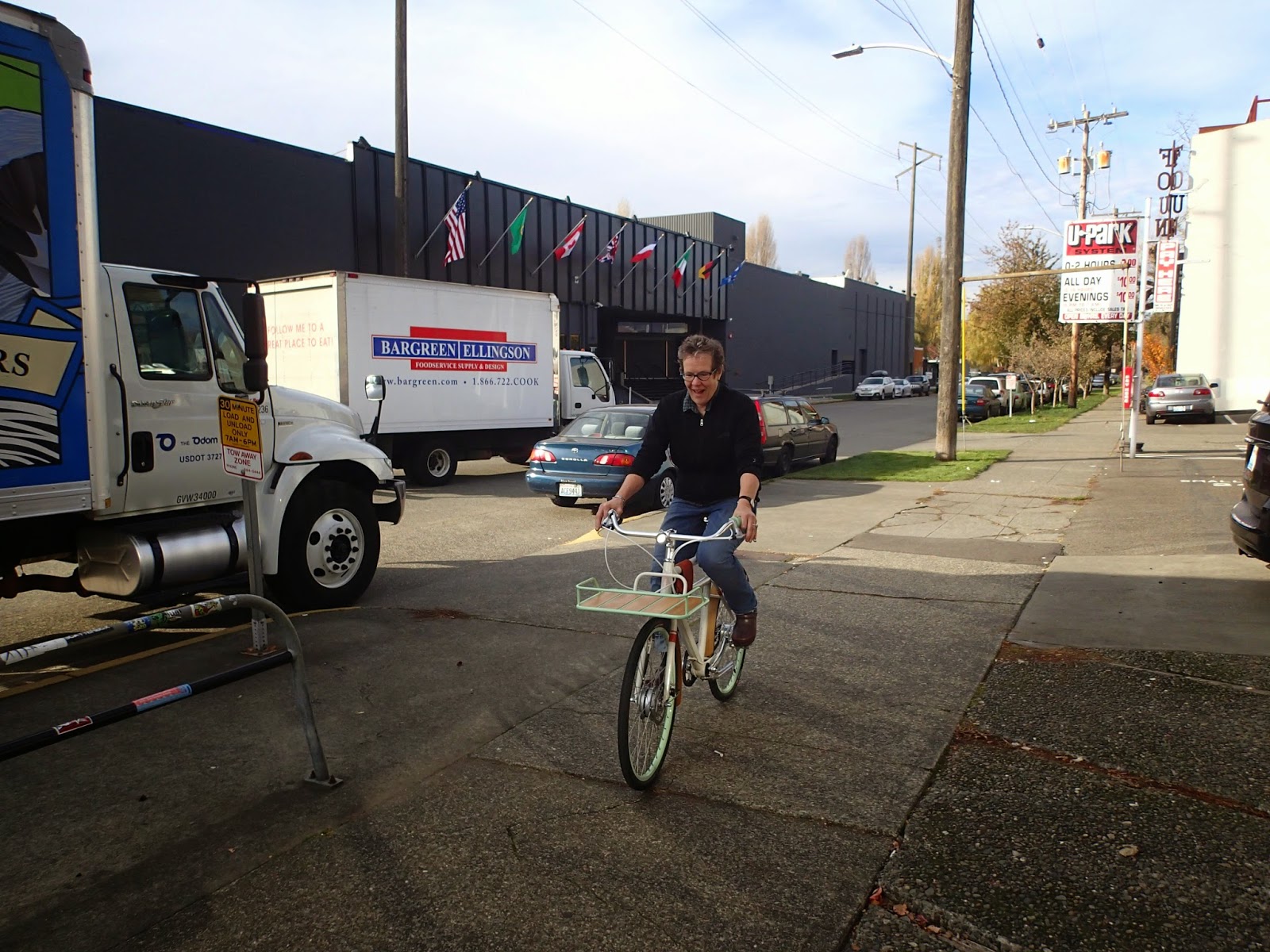 Kent's Bike Blog A Day with the Faraday Porteur