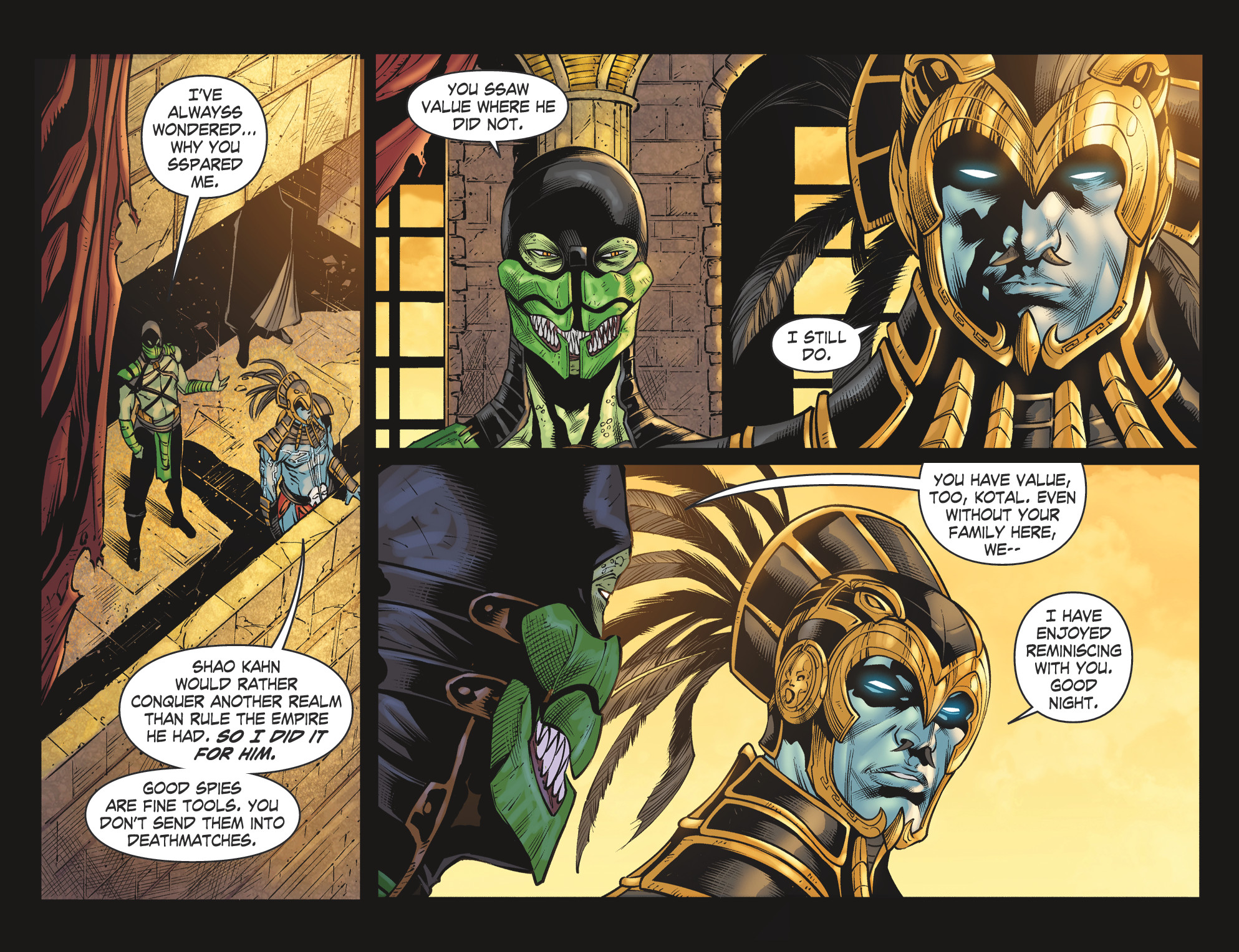 Read online Mortal Kombat X [I] comic -  Issue #19 - 10