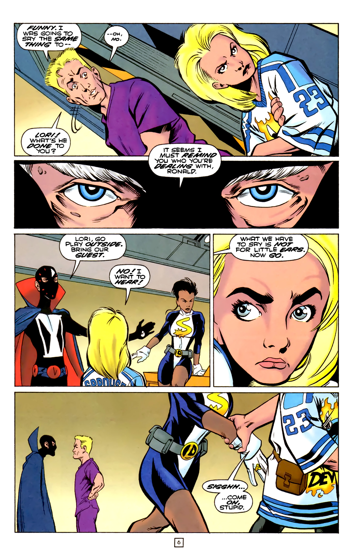 Legion of Super-Heroes (1989) 75 Page 6