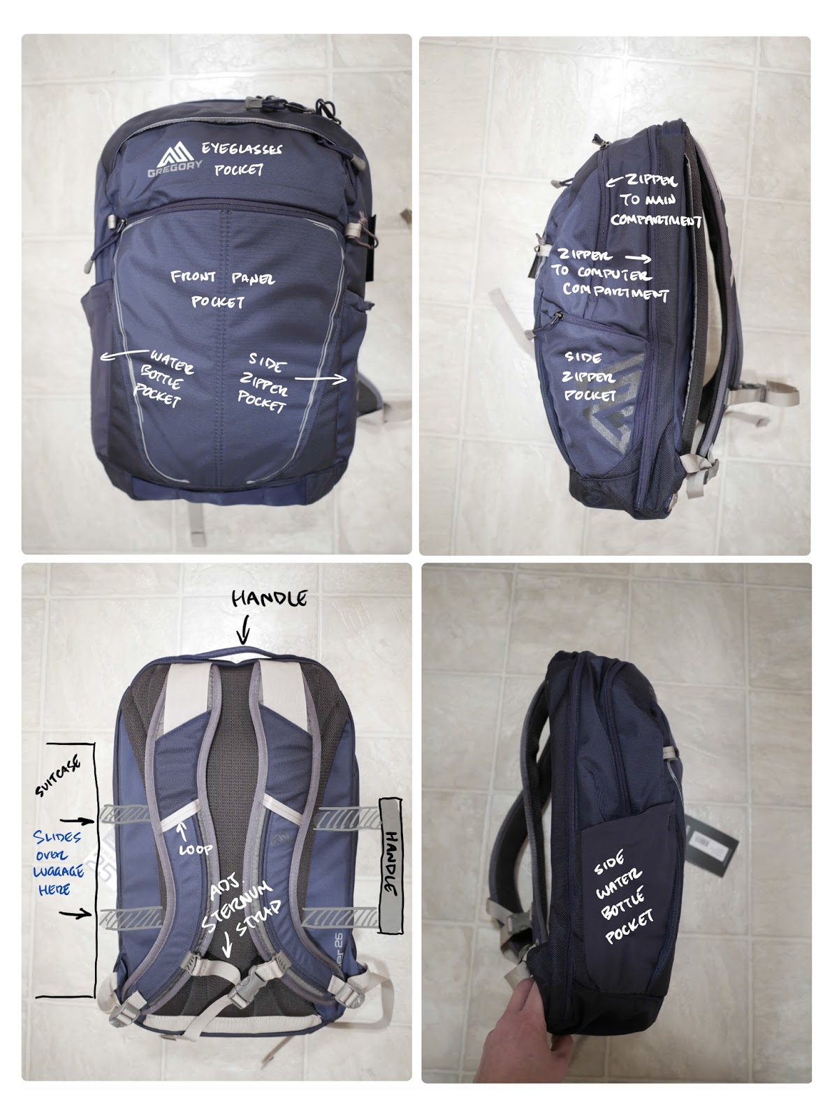 Video Review Gregory Border 25L (150) Crossover Day Pack Reviews