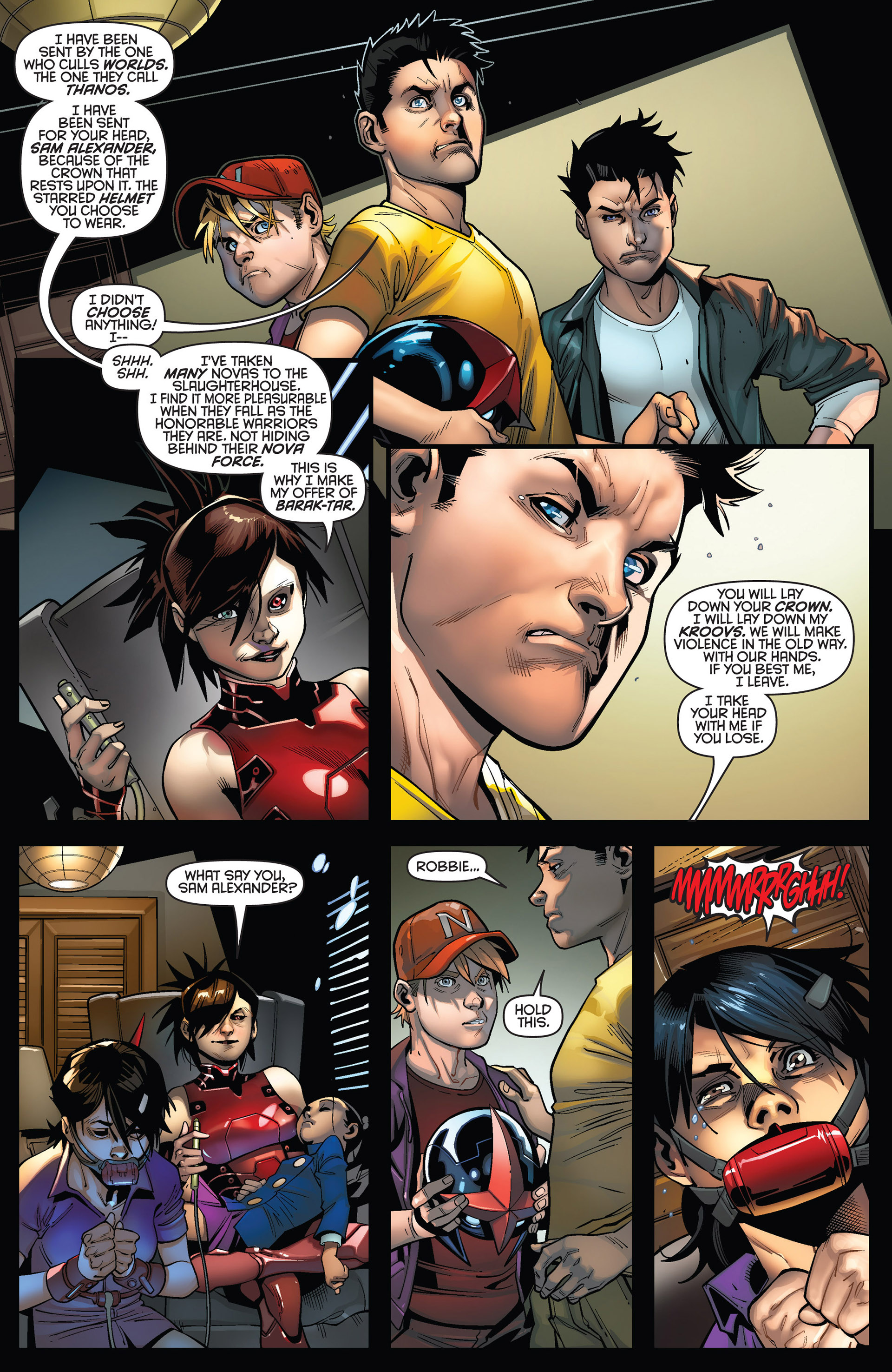 Read online Nova (2013) comic -  Issue #9 - 8