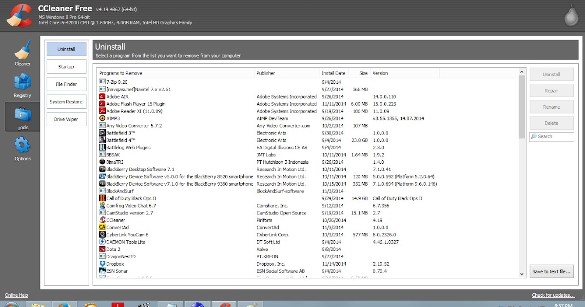 ccleaner italiano piriform download gratis Piriform download ccleaner defraggler recuva like running.