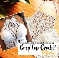  crop top crochet