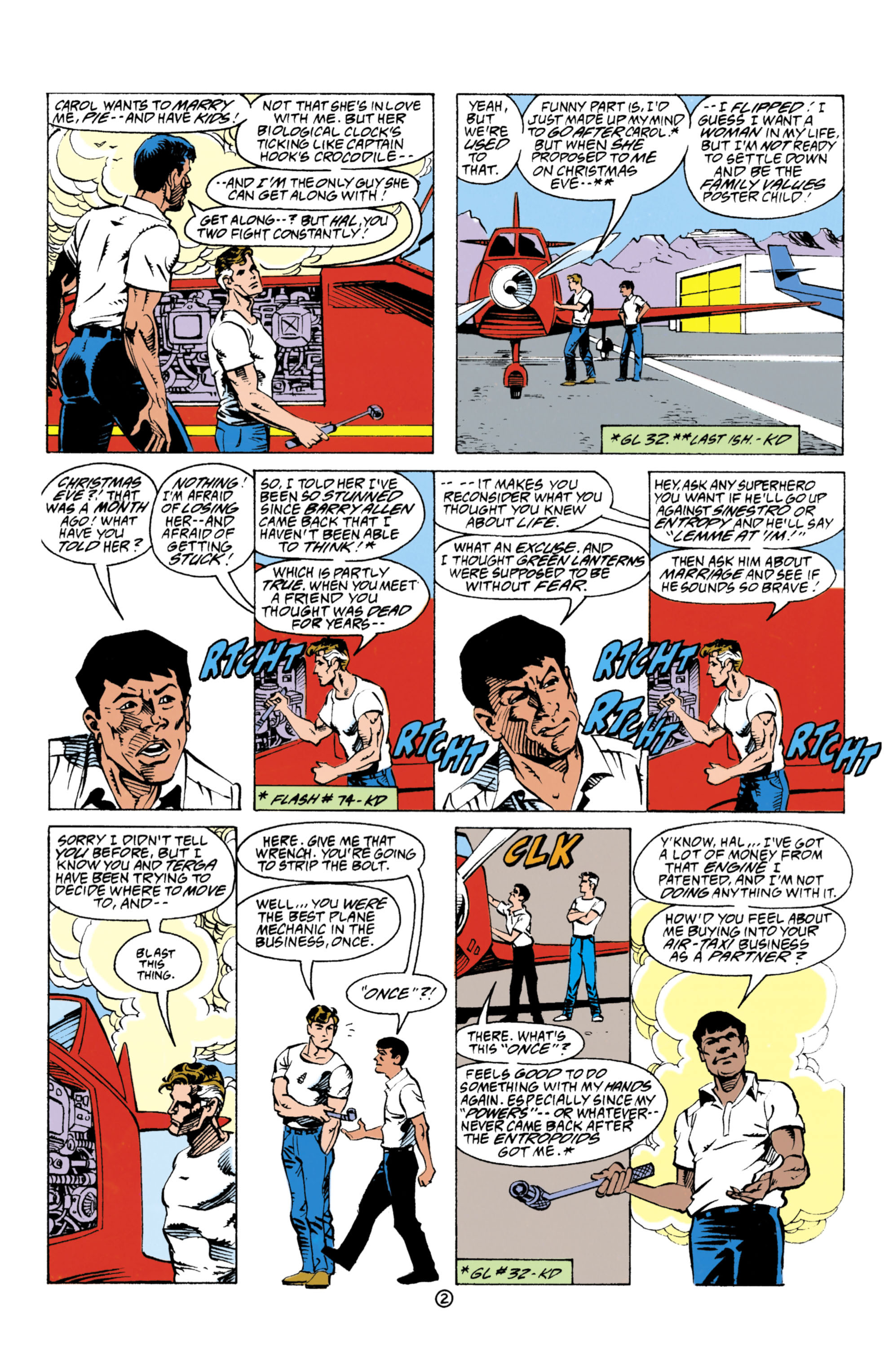 Read online Green Lantern (1990) comic -  Issue #37 - 3
