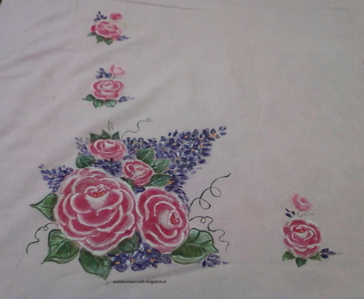 Bed Sheet Painting On Fabric