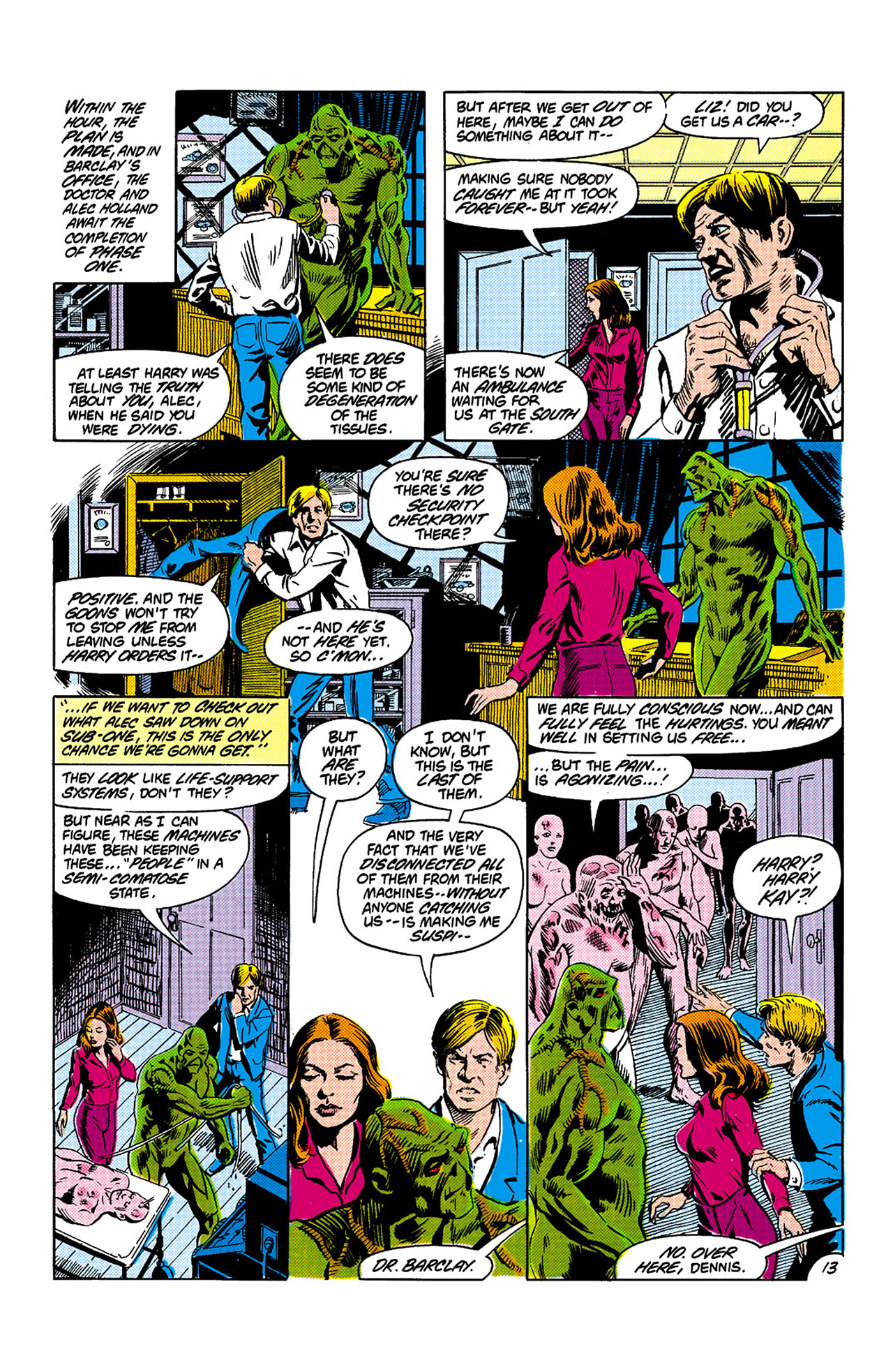 Read online Swamp Thing (1982) comic -  Issue #5 - 14