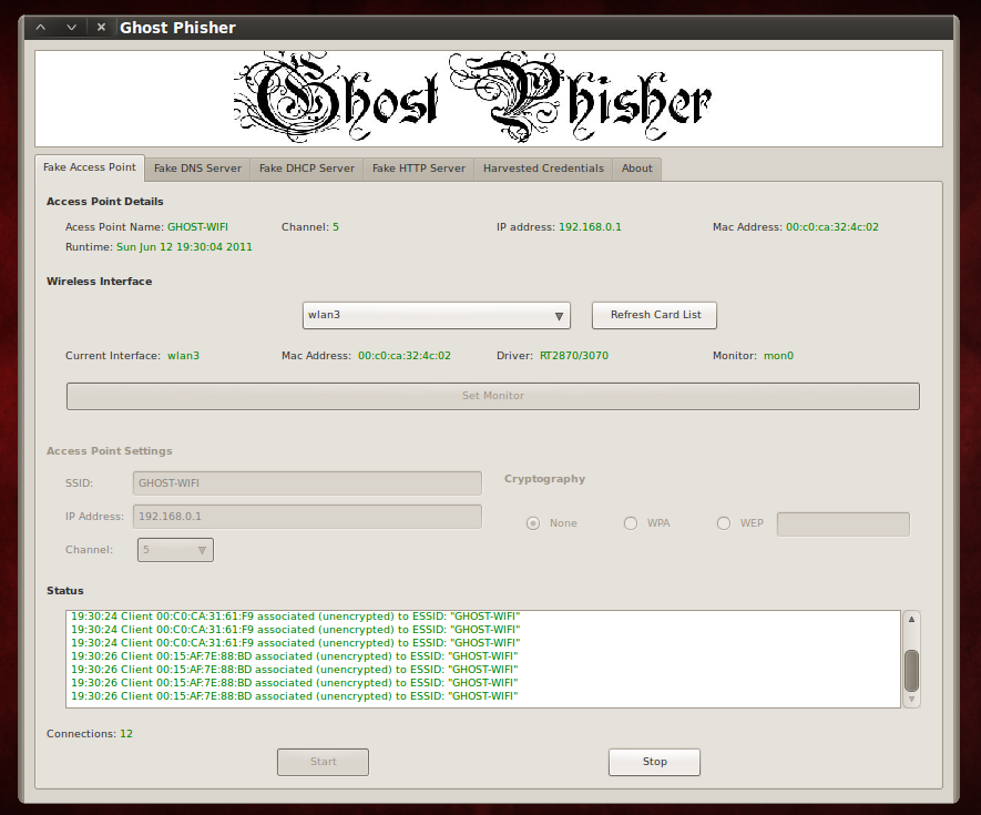Ghost Phisher Phishing & Attacks The World of IT