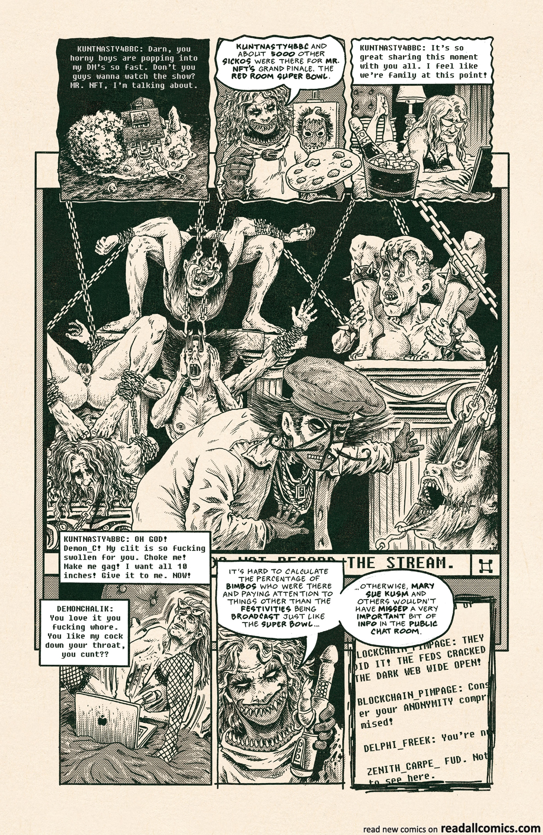 Red Room: Trigger Warnings chapter 4 page 11