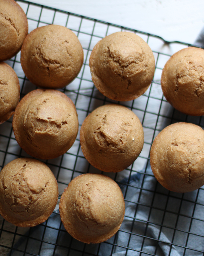 Whole Wheat Honey Muffins | Measure &amp; Whisk: Real food cooking with a ...