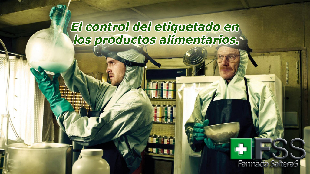 El control del etiquetado en los productos alimentarios.