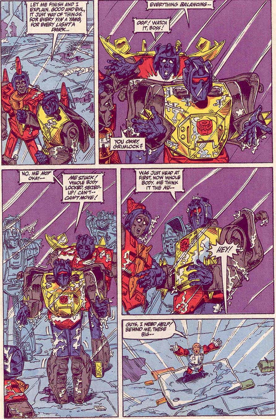 Read online The Transformers (1984) comic -  Issue #76 - 11