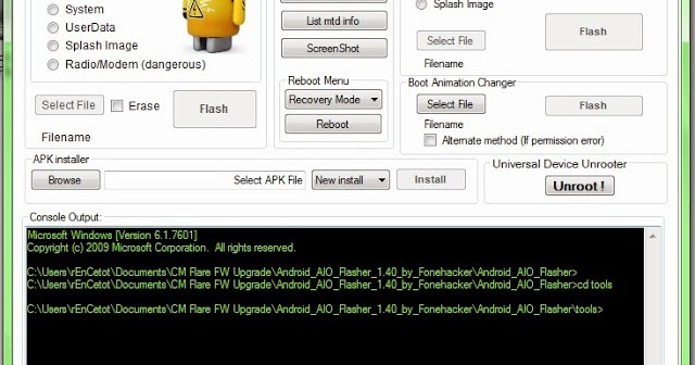 Android AIO Flasher - Wen 07 Tech