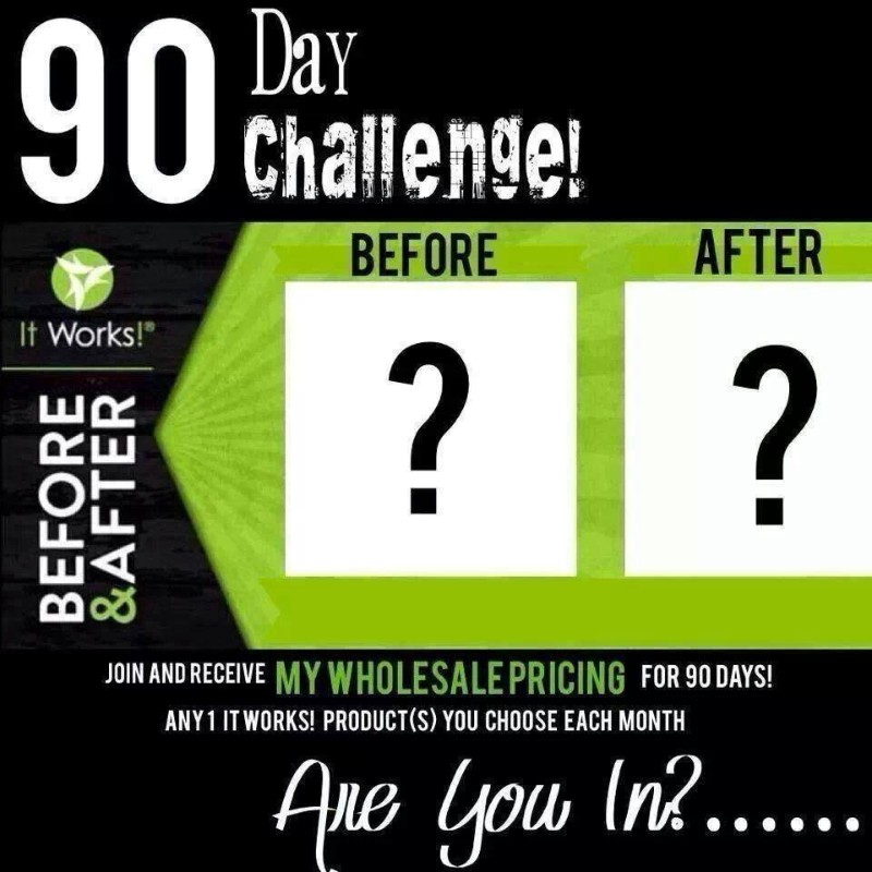Ready for your 90 day challenge?