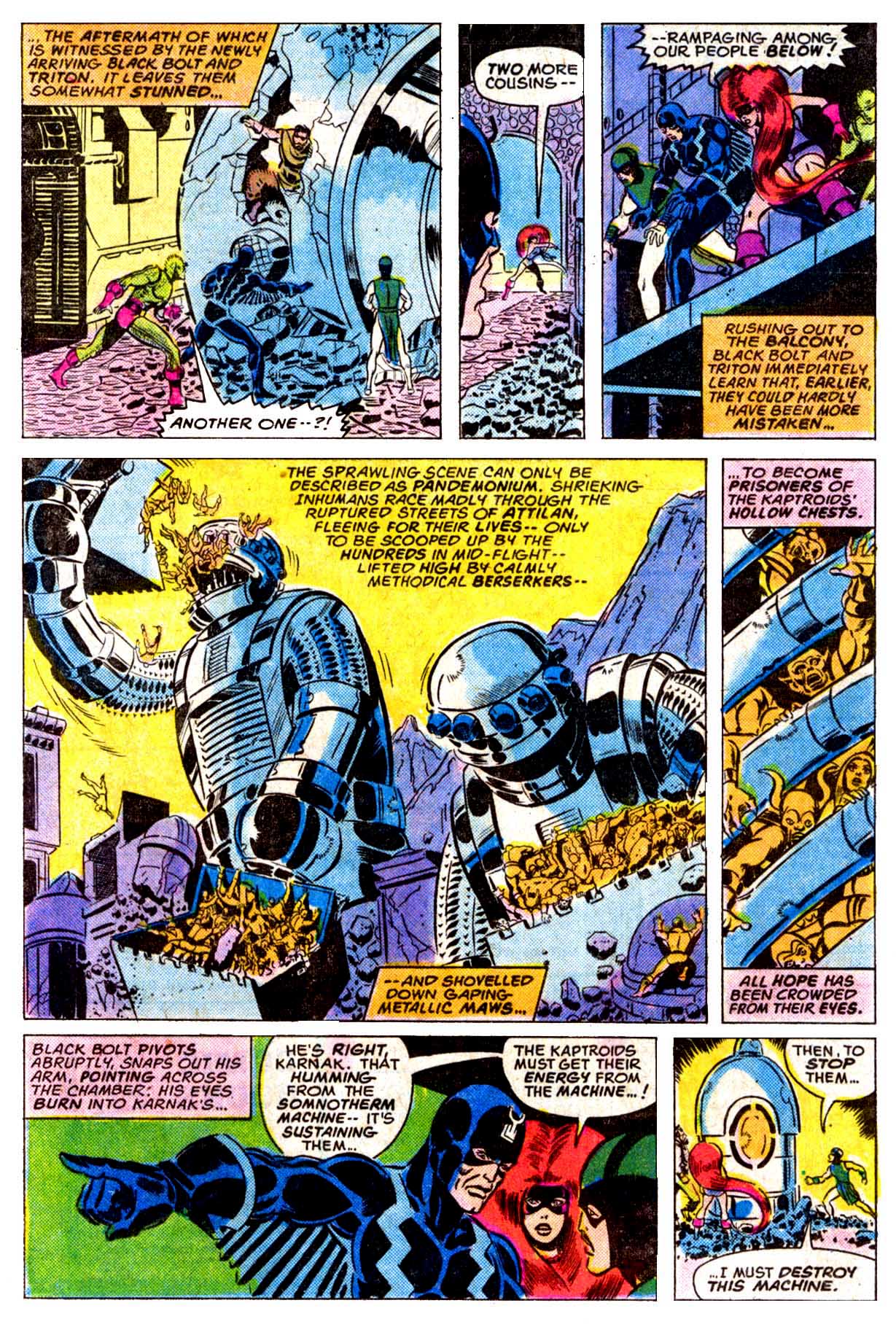 Read online Inhumans (1975) comic -  Issue #2 - 16