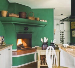 Colores en decoración: el verde ~ Cocinas modernas
