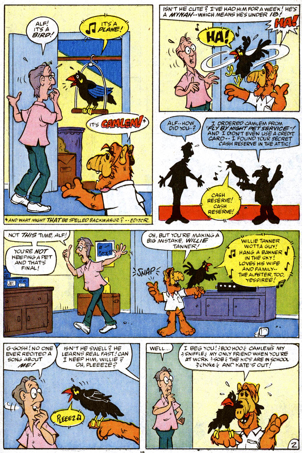 Read online ALF comic -  Issue #11 - 15