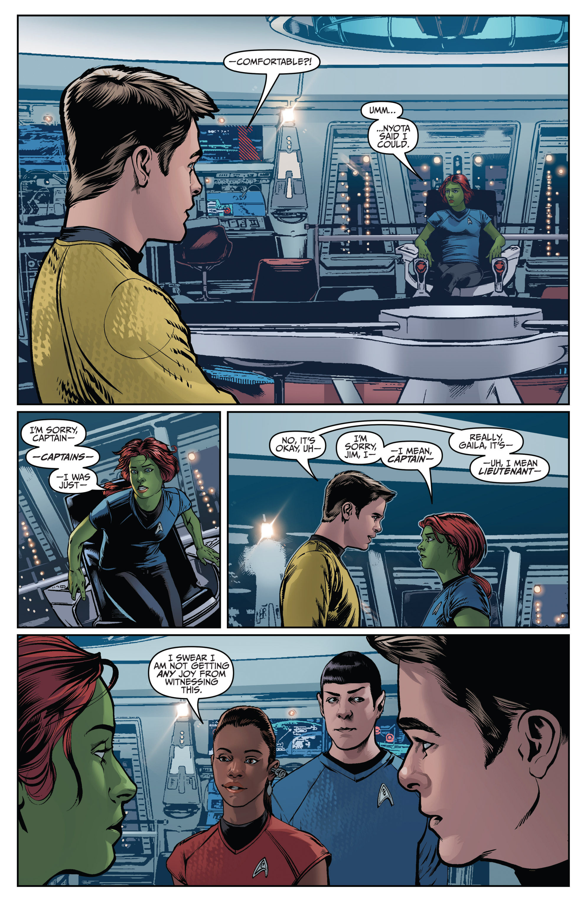 Read online Star Trek (2011) comic -  Issue #53 - 12