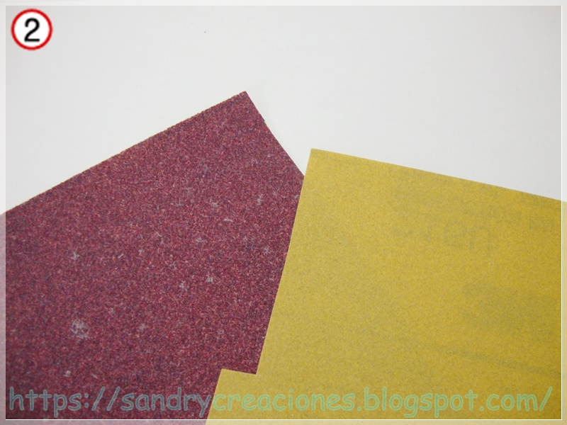 Lija de grano fina y grano grueso