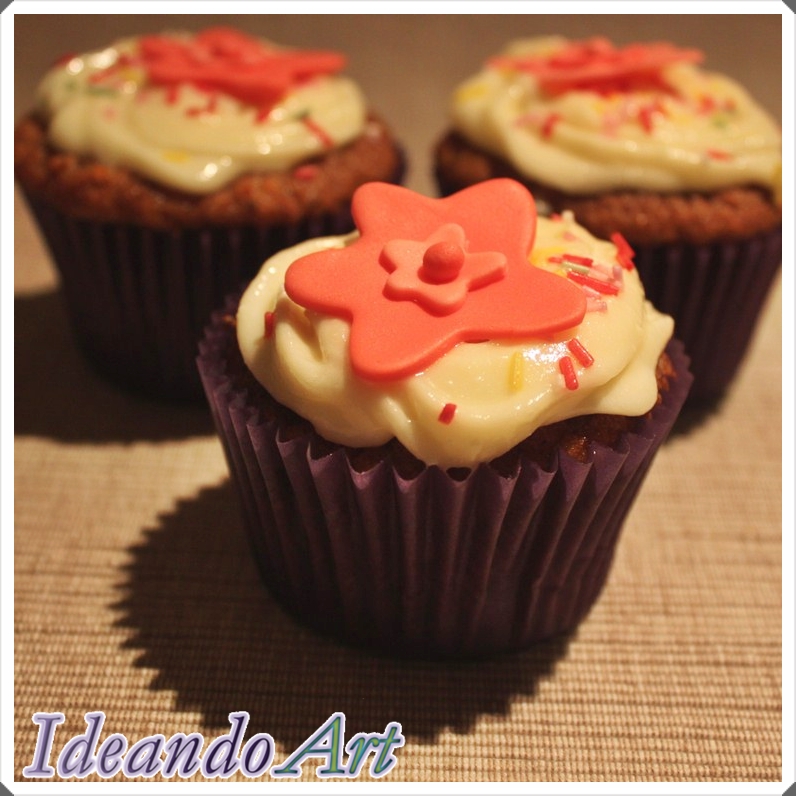 Cupcakes zanahoria