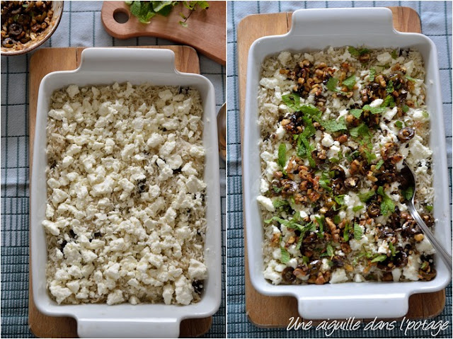 Riz au four parfumé à la menthe, d'Ottolenghi