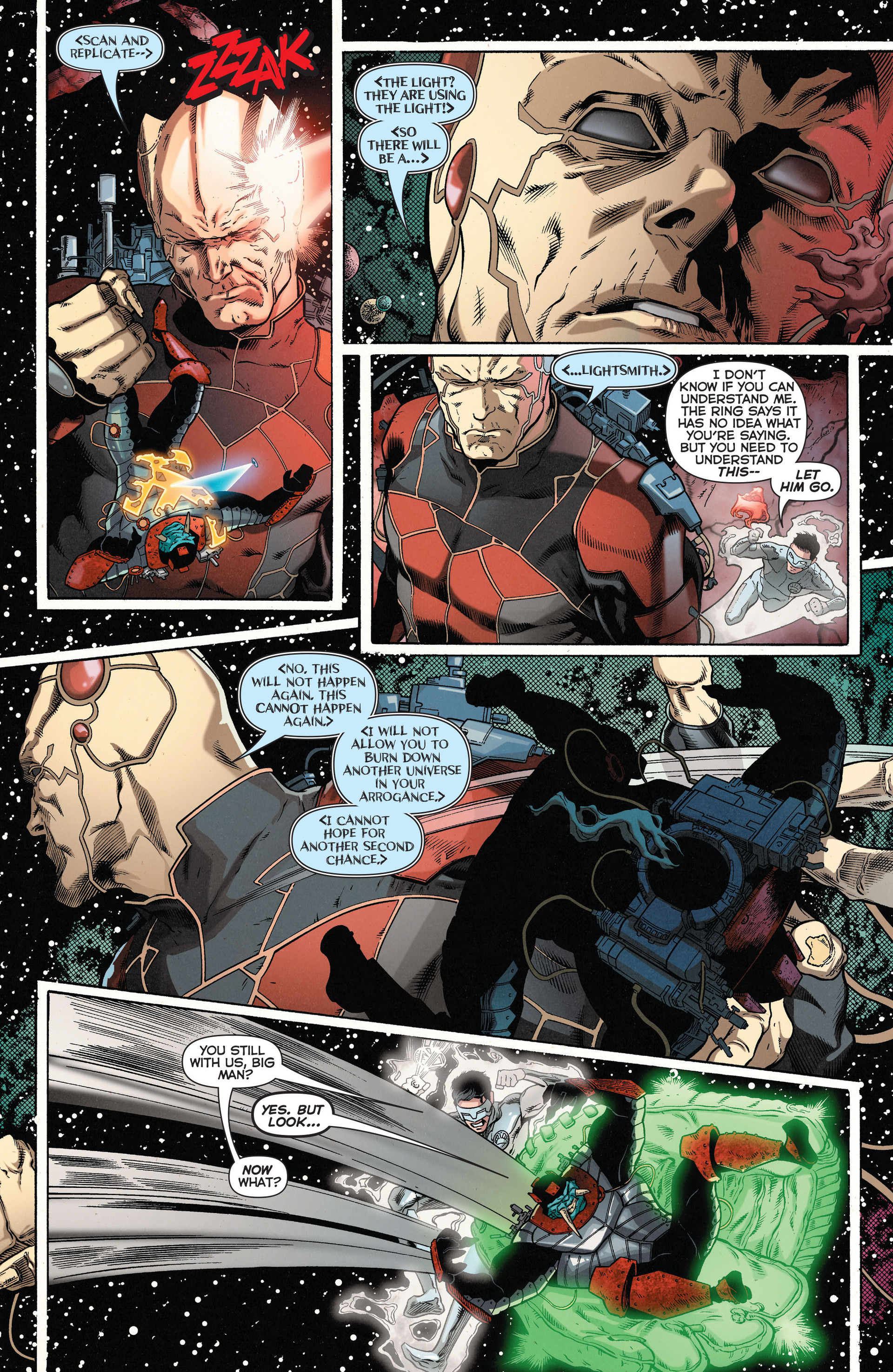 Read online Green Lantern: New Guardians comic -  Issue #22 - 5