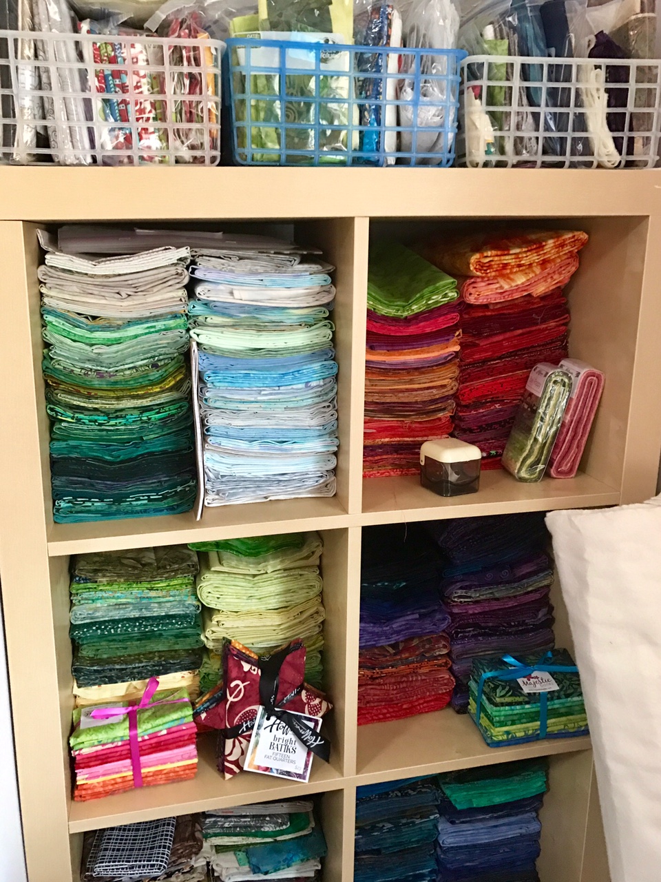 Clearing older fabrics to start a New Year of Sewing