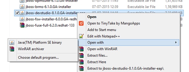 Integration Solutions: Red Hat JBoss Developer Studio Installation