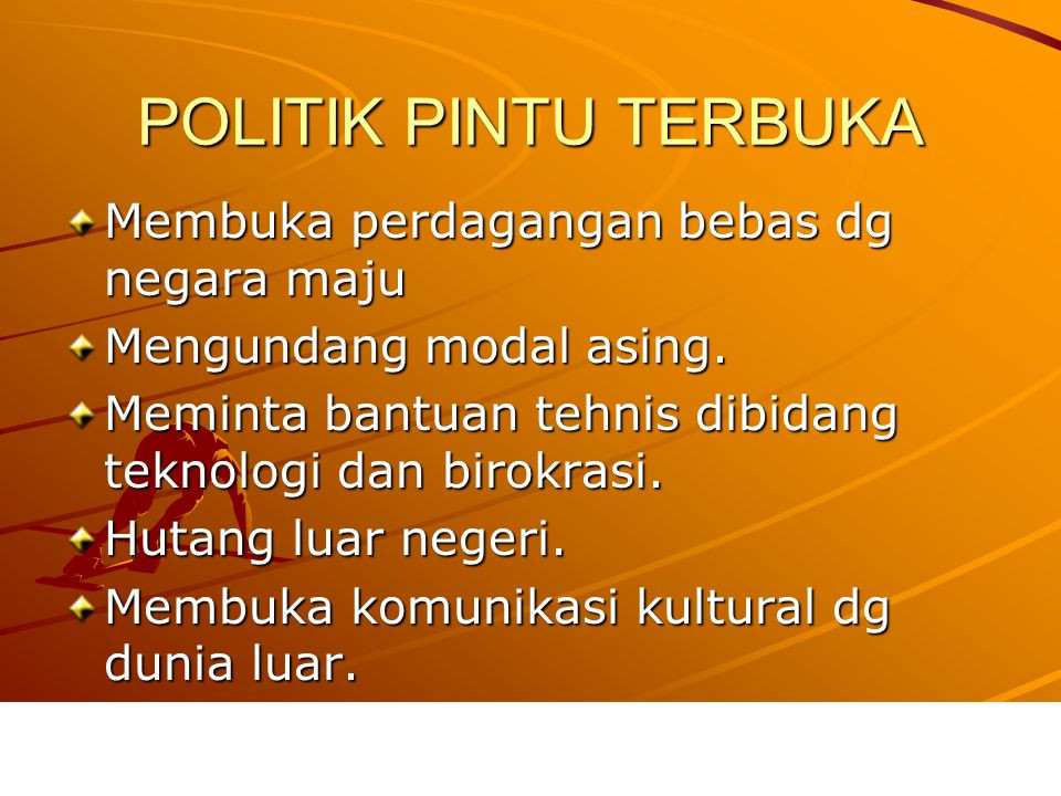 Pengertian Umum Politik Luar Negeri Serta Tujuan Politik Luar Negeri