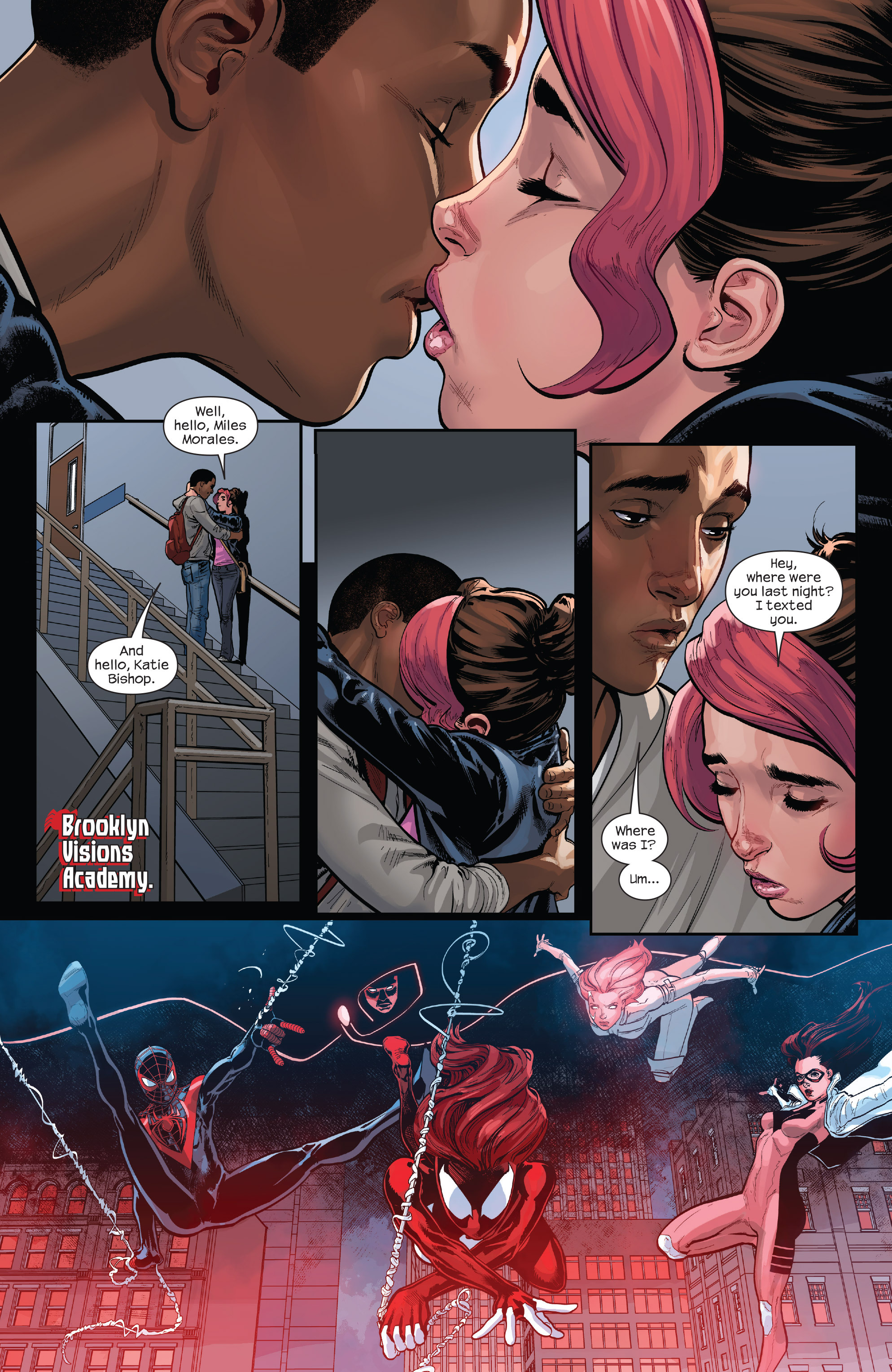 Read online Miles Morales: Ultimate Spider-Man comic -  Issue #1 - 8
