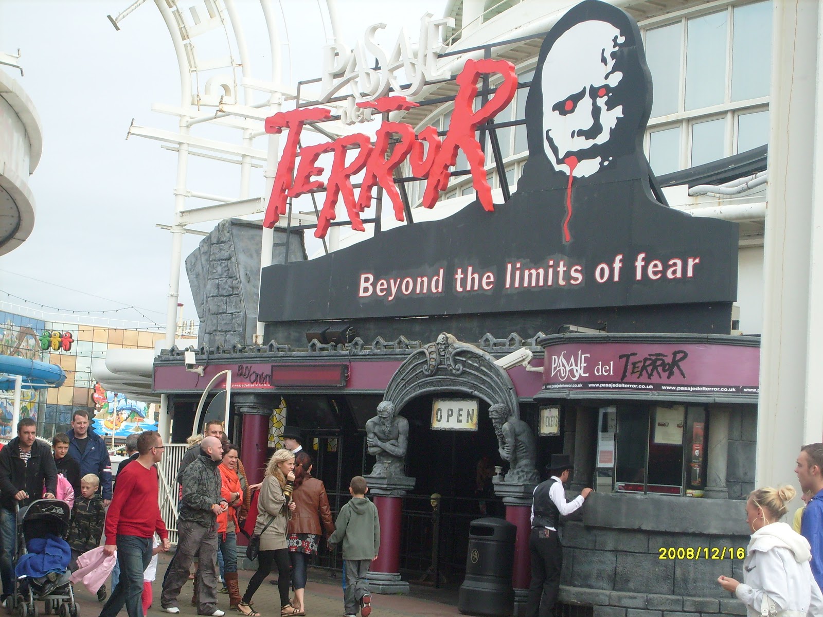 HorrorwoodJim's Horror Updates Pasaje Del Terror at Blackpool