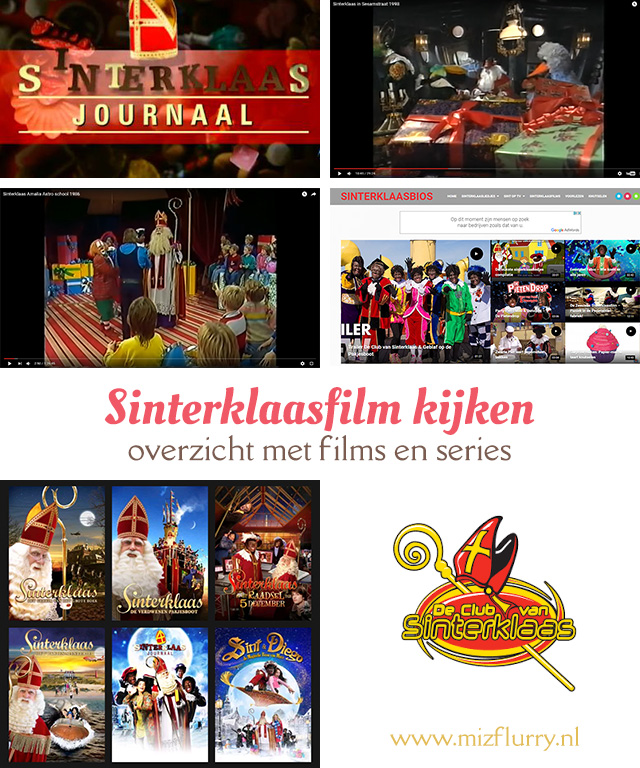 Overzicht en ideeën voor Sinterklaasfilms en -series.