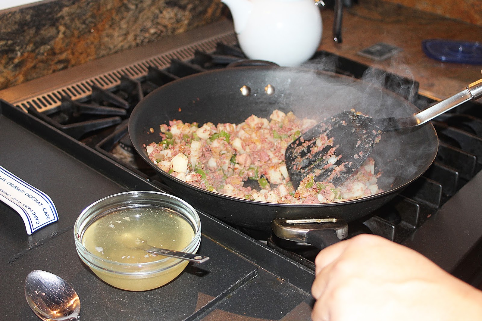 The Grub Files Cooking with Camissonia Corned Beef Hash