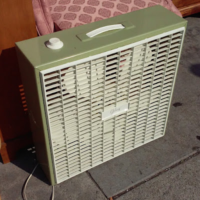 UHURU FURNITURE & COLLECTIBLES: SOLD #4856 Galaxy Box Fan - $15