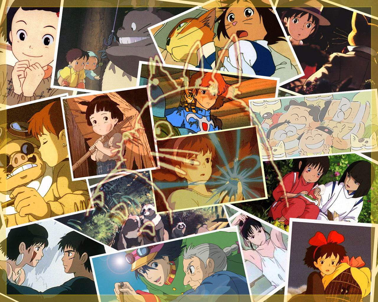 All Studio Ghibli Film Walpaper - Twall