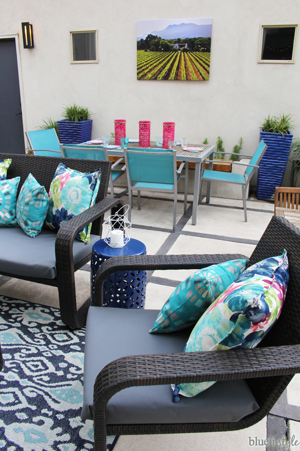 {outdoor style} Early Summer Backyard Tour Blue i Style Creating an