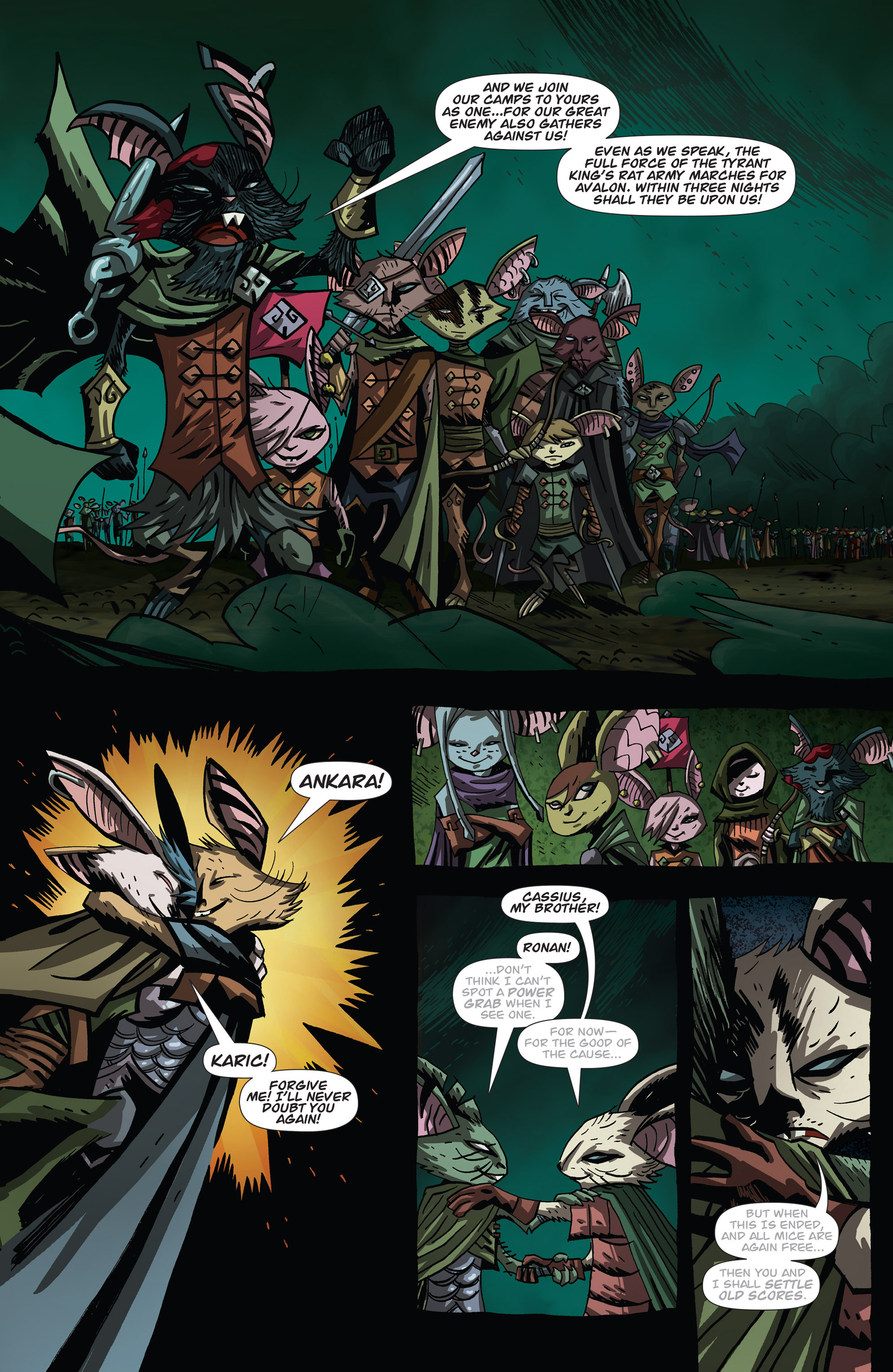 The Mice Templar Volume 4: Legend issue 11 - Page 8