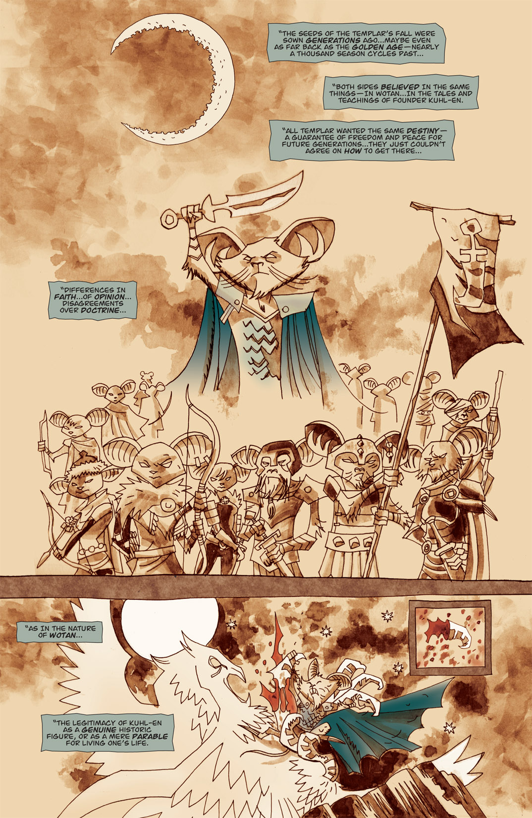 Read online The Mice Templar Volume 2: Destiny comic -  Issue #4 - 17