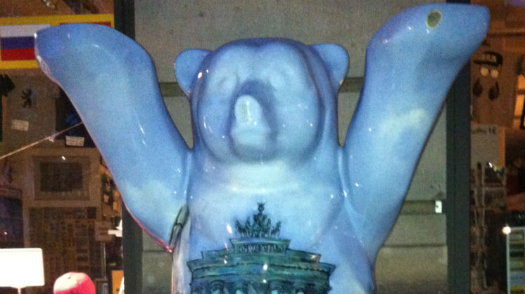 los buddy bears, los osos que encontras en Berlin