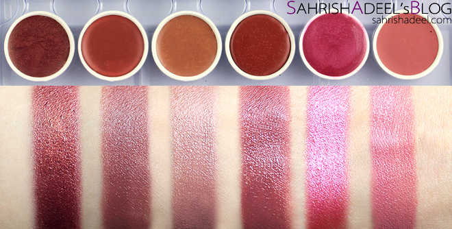 Lip Color Palette by Stageline Cosmetics - Review & Swatches