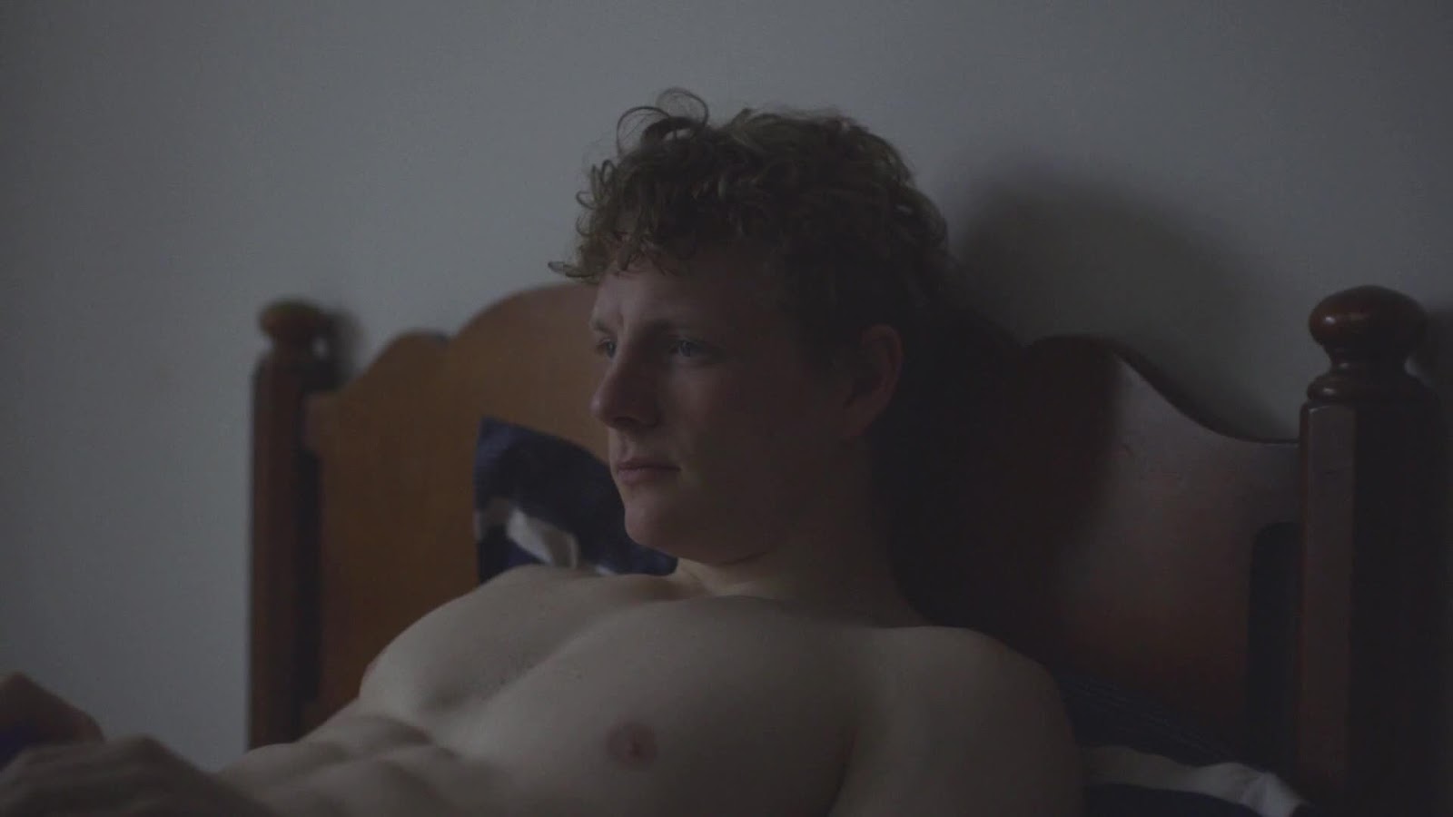 Patrick Gibson - Naked in "The OA" .