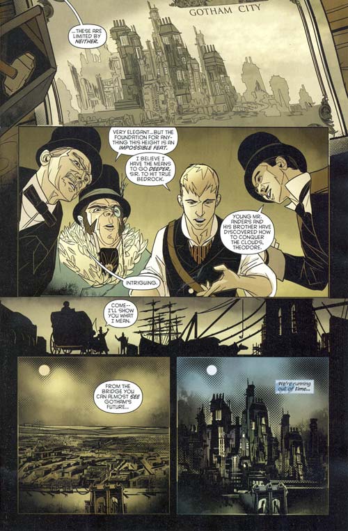 The Newest Rant: An Interesting Opening Issue--Batman: Gates of Gotham #1