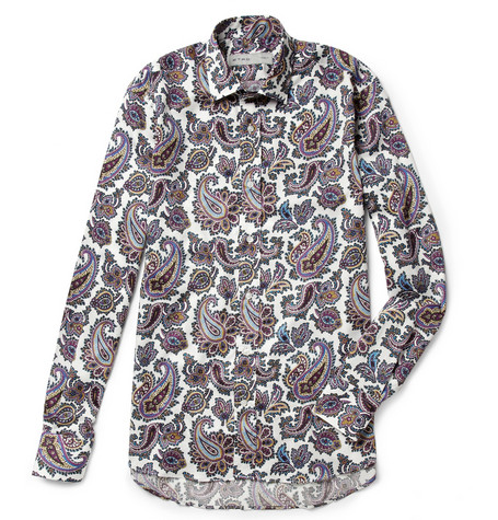 His Wardrobe Upside Down: Union of Paisley-Prints, Color and More - ETRO