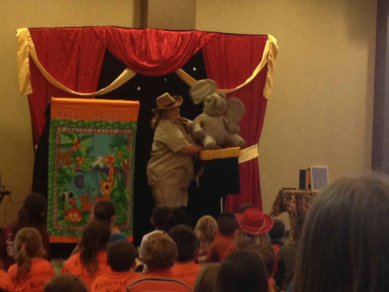 Life Is Just So Daily Puppet Show at the Library...