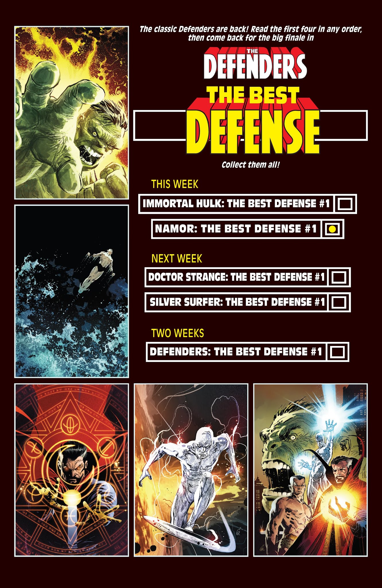 Read online Namor: The Best Defense comic -  Issue # Full - 33