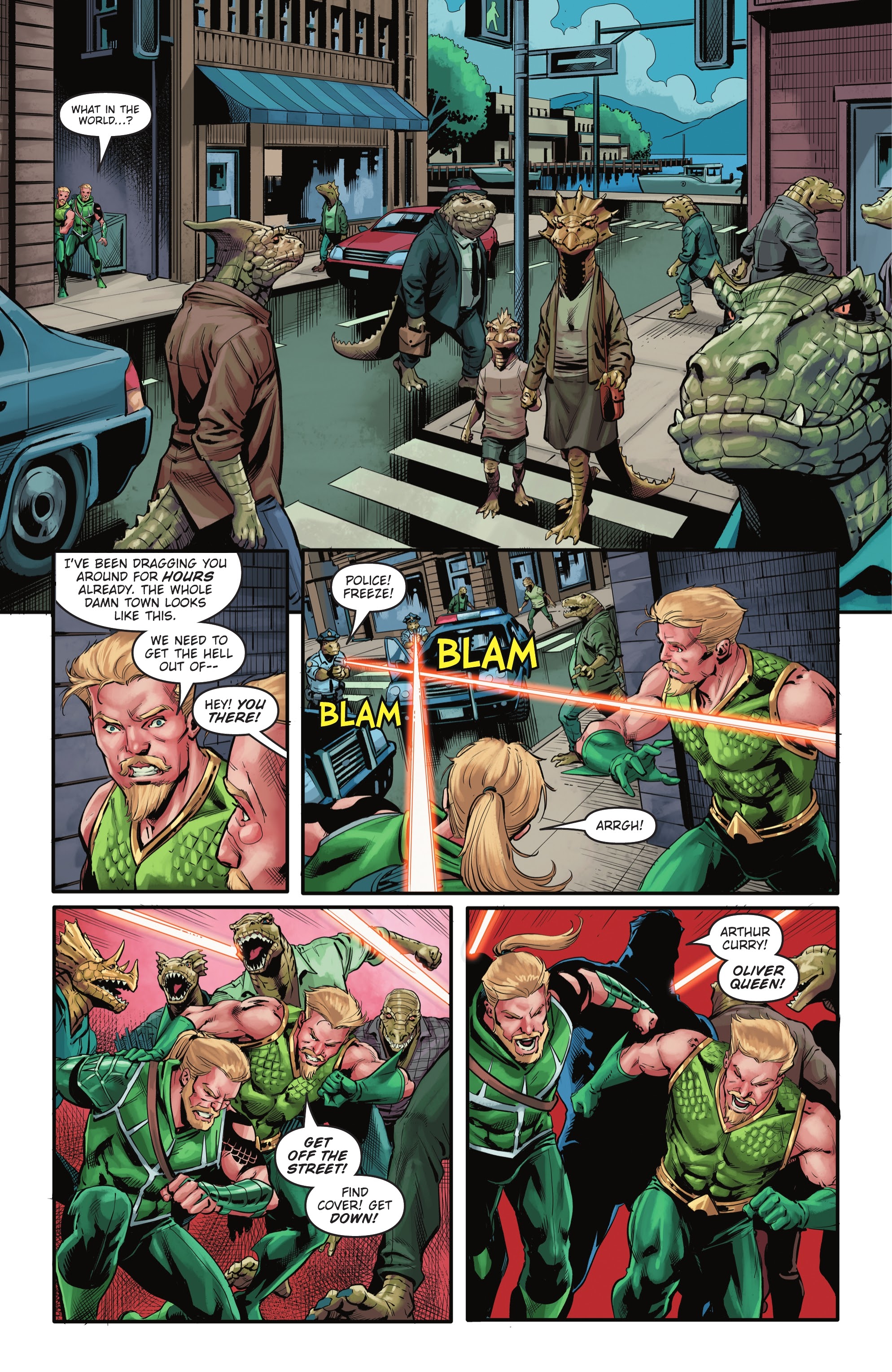 Read online Aquaman/Green Arrow - Deep Target comic -  Issue #4 - 24