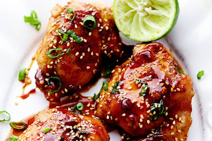 STICKY ASIAN GLAZED CHICKEN