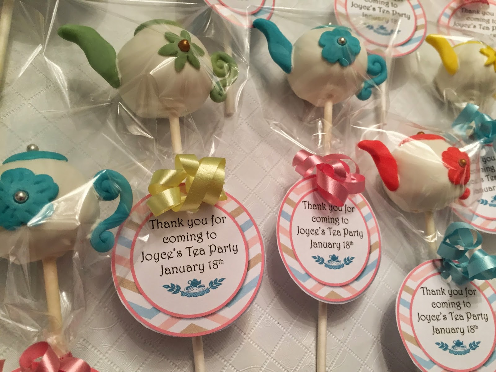 Desserts By Danielle Teapot Cake Pops