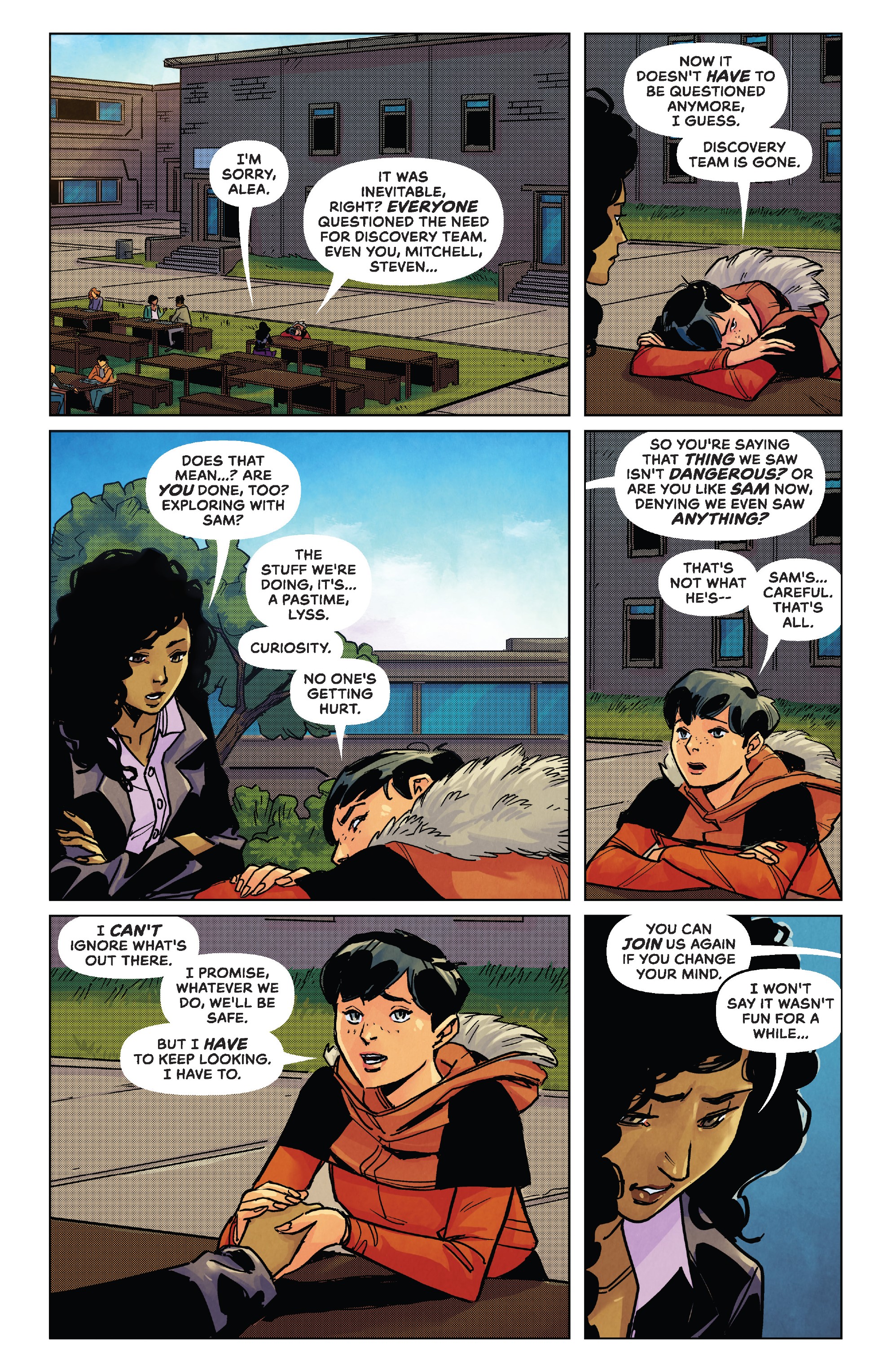 Read online Outpost Zero comic -  Issue #9 - 11