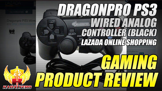 Dragonpro PS3 Wired Analog Controller (Black) - Product Review - Lazada Online Shopping